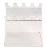Pipette Stand acrylic, to hold, 4&#160;pipette(s), clear