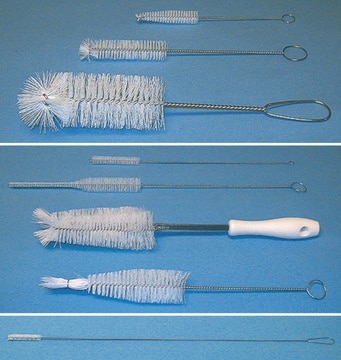Laboratory brushes Burette, L 36&#160;in., brush diam. × L 3/4&#160;in. × 3 1/4&#160;in.