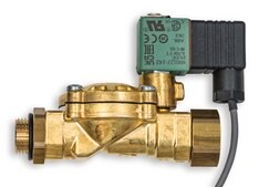 External Solenoid valve Regulates feed water flow, for use with Milli-Q® IQ/IX systems