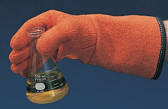 Clavies&#174; biohazard autoclave gloves gauntlet L 5&#160;in. (13&#160;cm), Overall L 13&#160;in. (33&#160;cm)
