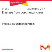弹性蛋白酶 来源于猪胰腺 Type I, ≥4.0 units/mg protein
