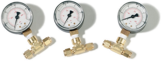 In-Line Pressure Gauge pressure range 0-60 psi