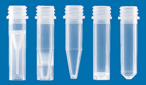 BRAND&#174; micro tubes without tamper-evident screw cap capacity 2&#160;mL, conical bottom, non-sterile