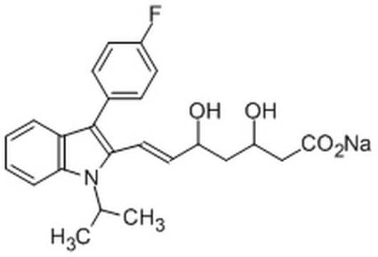 Fluvastatin, Sodium Salt InSolution, &#8805;98% inhibitor of HMG-CoA reductase