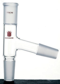 Synthware&#8482; distillation adapter top joint: ST/NS 10/18, immersion depth 50&#160;mm, side arm angle: 75 deg