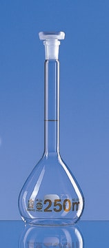 BRAND&#174; BLAUBRAND&#174; ETERNA volumetric flask volume 10&#160;mL, accuracy: 0.04&#160;mL, neck joint: ST/NS 10/19