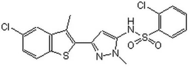 RNA 聚合酶 III抑制剂 RNA Polymerase III Inhibitor, CAS 577784-91-9, is a cell-permeable inhibitor of RNA Polymerase III (IC&#8325;&#8320; = 27 and 32 &#181;M for human and S. cerevisiae RNA Pol III, respectively).