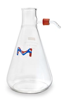 Millipore Vacuum Filtering Side-Arm Flask 1L, Threaded side-arm with quick vacuum disconnect