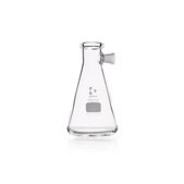 Duran® Filtering Flasks And Bottles With Side-Arm Socket conical bottom (ERLENMEYER SHAPE)