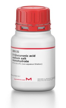D -Glucuronic acid 97.5-102.5 non-aqueous titration 207300-70-7