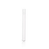 DURAN® test tube borosilicate glass, tube volume (18 mL), straight rim, tube diam. (16 mm) , External Thread