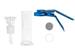 Filter Holder System screen material stainless steel, volume 100 mL