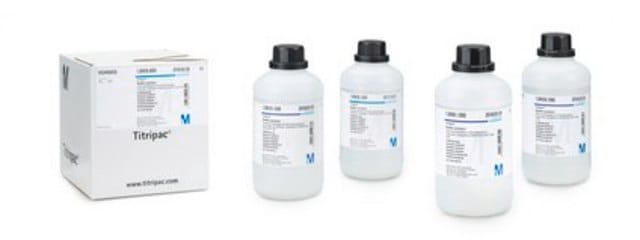 Buffer solution (boric acid/sodium hydroxide/hydrogen chloride), traceable to SRM from NIST and PTB pH 8.00 (20&#176;C) Certipur&#174;