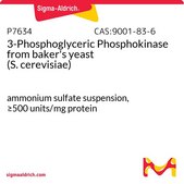 3-Phosphoglyceric Phosphokinase from baker’s yeast (S. cerevisiae) ammonium sulfate suspension, ≥500 units/mg protein