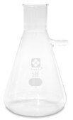 Filtering Flask with heavy-duty rim capacity 500 mL, borosilicate glass