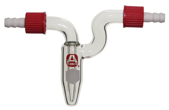 Aldrich&#174; gas bubbler with SafetyBarb&#174; hose connectors capacity 4&#160;mL, For bubble counting