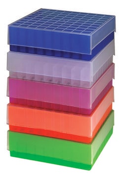 PolarSafe&#8482; Polypropylene Freezer Storage Box 81 place, purple