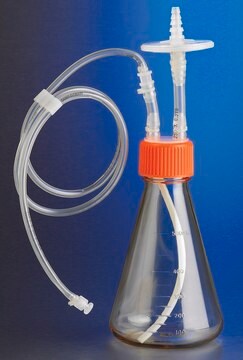 Corning&#174; Erlenmeyer flask, with aseptic connector volume 500&#160;mL, I.D. 1/8&#160;in., sterile