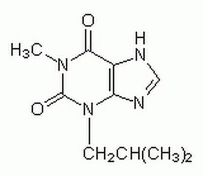 3-Isobutyl-1-methylxanthine A cell-permeable, non-specific inhibitor of cAMP and cGMP phosphodiesterases (IC&#8325;&#8320; = 2-50 &#181;M).