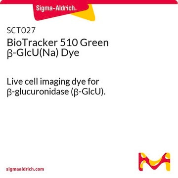 BioTracker 510 Green &#946;-GlcU(Na) Dye Live cell imaging dye for &#946;-glucuronidase (&#946;-GlcU).