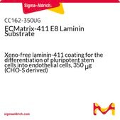 ECMatrix-411 E8 Laminin Substrate Xeno-free laminin-411 coating for the differentiation of pluripotent stem cells into endothelial cells, 350 μg (CHO-S derived)
