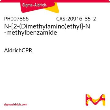 N-[2-(Dimethylamino)ethyl]-N-methylbenzamide AldrichCPR