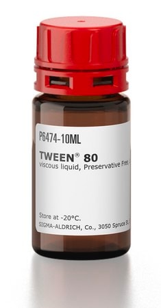 吐温80(TWEEN&#174; 80) viscous liquid, Preservative Free, Low-peroxide; Low-carbonyls