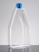 Corning® Falcon® Cell Culture Flask capacity 150 mL, canted neck, graduated, 25 ‑ 325 mL, cap, blue plug seal