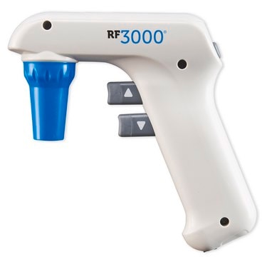 RF3000 Pipette Controller AC/DC input 100 - 240 V AC, universal plug set (U.S./Japan/Taiwan, Continental Europe/ Israel, Australia and UK)