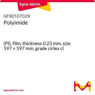 Polyimide (PI), film, thickness 0.23&#160;mm, size 597 × 597&#160;mm, grade cirlex cl