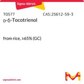 D-δ-Tocotrienol from rice, ≥65% (GC)