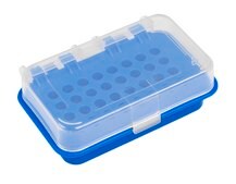 PCR Rack 32 Place blue, pack of 10