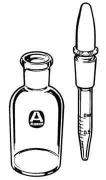 Dropping bottle with graduated dropper capacity 30&#160;mL