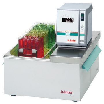 Julabo&#174; open circulating baths, E models EH-13, AC/DC input 230 V AC, volume 13&#160;L, temp. range 20-150 °C