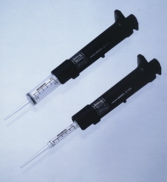 Nichiryo 8100 variable volume repetitive syringe dispenser one instrument with 1ea of 0.6 mL, 1.5 mL and 6.0 mL syringes