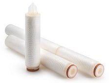 Durapore® 0.22 µm，小柱 Chemistry: 0.22 μm Hydrophilic Polyvinylidene Fluoride (PVDF)Configuration: 5 in. Code 7