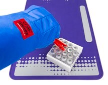 Vial Grippers to hold, vaccine vials, assorted colors, pack of 5