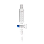 Duran® Dropping Funnel cylindrical funnel(s), graduated, standard ground cone 14/23, NS stopcock and key retaining device, capacity 50 mL