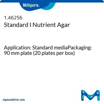 Standard I Nutrient Agar plate diam. 90&#160;mm, ready-to-use, sterile, box of 20&#160;plates, suitable for microbiology
