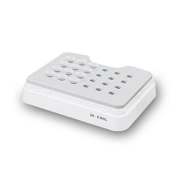 Benchmark MultiTherm&#8482; Touch Block to hold, 24x0.5ml tubes