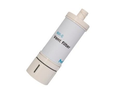 Vent Filter Protects pure water in&nbsp;Milli-Q&#174;&nbsp;IQ/IX&nbsp;storage&nbsp;tanks&nbsp;from airborne contaminants&nbsp;