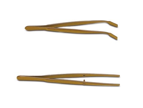 SP Bel-Art&#174; FEP Coated Steel Forceps