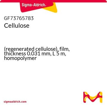 纤维素 (regenerated cellulose), film, thickness 0.031&#160;mm, L 5&#160;m, homopolymer