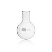 Duran® Round Bottom Flask wide neck, WITH BEADED RIM, neck diam. 50 mm