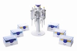 Eppendorf&#174; Research plus Pipettes with Carousel and epT.I.P.S.&#174; includes 6 pipettes (0.1-2.5 / 0.5-10 / 2-20 / 10-100 / 20-200 / 100-1000 &#181;L)