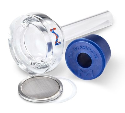 Millipore Glass Base and Stopper for Vacuum Filtration 47 mm, For use with stainless steel screen support, Screen sold separately