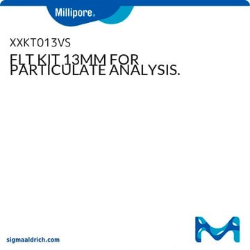 FLT KIT 13MM FOR PARTICULATE ANALYSIS.