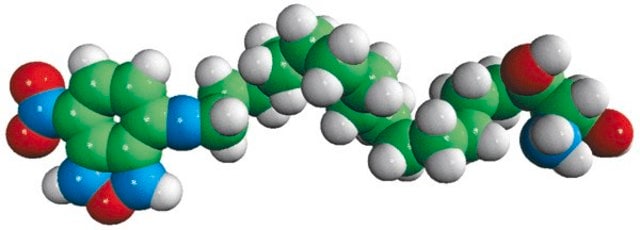 NBD Sphinganine omega(7-nitro-2-1,3-benzoxadiazol-4-yl)(2S,3R)-2-aminooctadecane-1,3-diol, powder