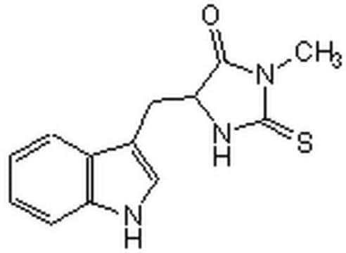 Necrostatin-1 Necrostatin-1, CAS 4311-88-0, is a cell-permeable, potent, and selective blocker of necroptosis (EC&#8325;&#8320; = 494 nM in FADD-deficient Jurkat cells treated with TNF-&#945;).