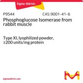 Phosphoglucose Isomerase from rabbit muscle Type XI, lyophilized powder, ≥200 units/mg protein